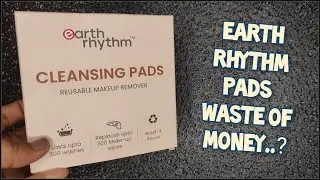 EARTH RHYTHM REUSABLE MAKEUP REMOVER/CLEANSING PADS REVIEW! WORTH IT OR NOT? WORST OR BEST