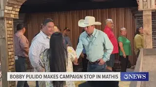 Tejano star Bobby Pulido makes campaign stop in Mathis