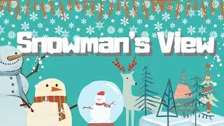 Snowman's View - Perspective Drawing