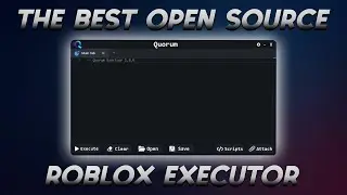 The Best Free Open Source Roblox Executor | Quorum Executor