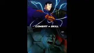 Superman vs Hulk (All Forms) | BATTLE | #shorts