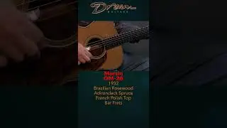 1932 Martin OM-28, Brazilian Rosewood/Adirondack Spruce