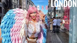 Central London Trans Pride in Soho Square Gardens, Live Camera (9th July 2022)