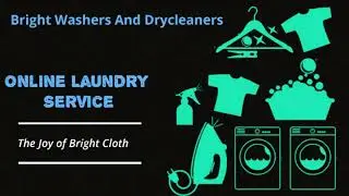 #Online Laundry Services #Bright Washers And Dry cleaners