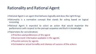 Artificial Intelligence - Agent Based Problems