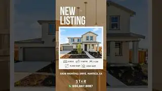 Stunning 4-Bedroom Home on 10,000+ sqft Oversized Corner Lot in Manteca, CA!