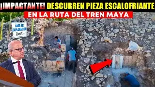 Mira esto!Arqueólogos quedaron con boca abierta al descubrir esta  pieza mistica en ruta Tren Maya
