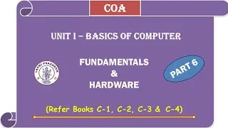 COA-Theory-Unit I-Part 6
