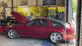 The CUBE Speed cammed LS1 V8 & T56 swapped Mk3 Supra (MA70) the #supranator hits the dyno! Sound on