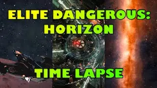 Elite Dangerous Time Lapse - 16 hours in 1 minute!