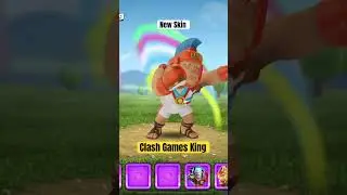 New King Skin In #clashofclans #coc