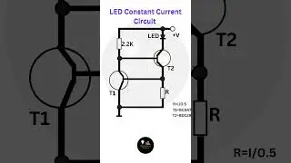 How LED Constant Current Circuits Work | #shorts