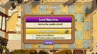 PvZ 2, Penny's Pursuit, Week 6: Level 3, Extra Hot (3 Chilies), All Objectives