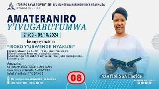 08 - ISOKO Y'UBWENGE NYAKURI -: URUKUTA RUKINGIRA ABANTU GUKORA ICYAHA..2..   By NZAYISENGA Floride