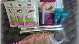 August Beauty Box five