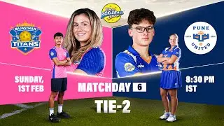Rajasthan vs Pune | World Pickleball League Season 2 | Day 6 Tie 2