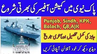 Join Pak Navy PN Cadet for Permanent Commission job 2023 - Pak Navy Jobs 2023 - Jobs in Pakistan