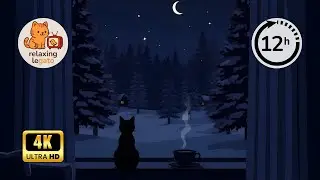 Deep Sleep Night &mdash; Calm Music for a Peaceful Winter Rest (12 Hours)