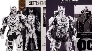 New McFarlane toys Batman hazmat suit sketch edition revealed preorder info
