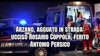 Arzano, agguato in strada: ucciso Rosario Coppola, ferito Antonio Persico