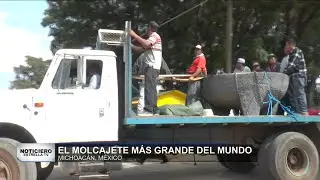Crean el Molcajete M&aacute;s grande de TODO EL MUNDO | EstrellaTV