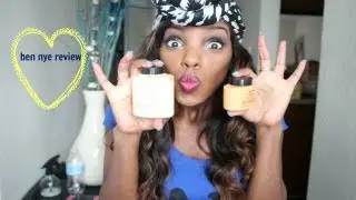 REVIEW: ben nye banana powder vs topaz