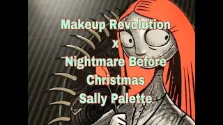 Makeup Revolution - Nightmare Before Christmas Sally Palette