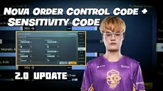 (NV)Nova Order Sensitivity Code + Control Code 2.0 Update 2022