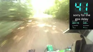 125cc pitbike snelheids test