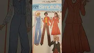 Simplicity 1976 Ladies Jacket Vest Skirt Pants Pattern for sale $8 + shipping #shorts #pattern