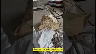 Hot metal ladle for induction melting furnace