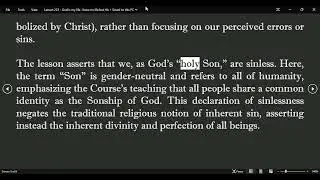 ChatGPT ACIM Lesson 223 - God is my life  I have no life but His