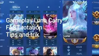 | Honor OF Kings | gameplay Luna Xavior First Strongers Luna In Indonesia? 