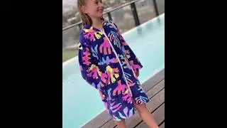 Our kid&rsquo;s hooded robes are made of ultra soft, natural cotton