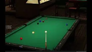 ShootersPool practice. Playing against myself.