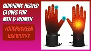REVIEW (2026): Quidnunc Heated Gloves for Men & Women. Features