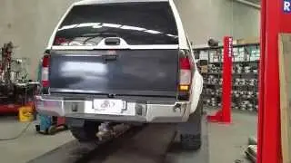 Nissan Navara D22 2.5L 3 Inch Turbo Back Playtime Performance Exhaust