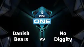 Danish Bears vs No Diggity Game 1 - ESL One Frankfurt EU - @DotaCapitalist