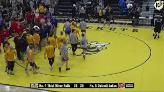 8AA Wrestling: Detroit Lakes vs. Thief River Falls