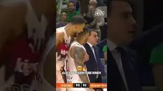 MADNESS IN SPAIN🤯🔥 Baskonia beat Unicaja 93-90 with a three-pointer from Markus Howard at the end🏀