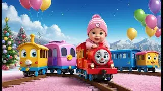Baby Train&rsquo;s New Year Adventure | Fun New Year Learning Song for Kids