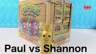 Распаковка виниловых фигурок Cryptkins Blind Box &laquo;Пол против Шеннон&raquo; | PSToyReviews