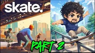 SKATING THESE HAND RAILS CANT BE THIS HARD!!!! SKATE. (Reppin Roach Plays)