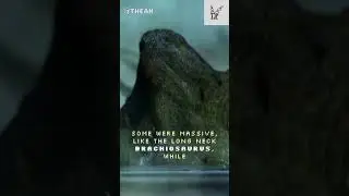 Close-up View of Dinosaur in Water  |dinosaur eating people