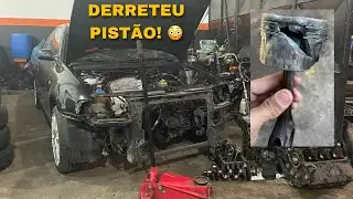 DESMONTAMOS O MOTOR 1.8T 20V | PROJETO A3 1999 2.0T STROKER FORJADO