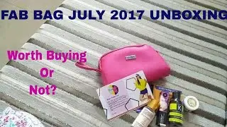 FAB BAG JULY 2017 || uNBOXING+REVIEW || JULY FAB BAG 2017 || July Fab Bag || SuperStylish Namrata|||