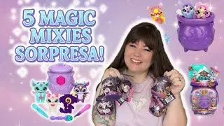 ✨ I'm opening 5 surprise Magic Mixies! Which magical creatures will I get? 🧙&zwj;♀️💖