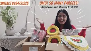 OMG So Many Parcels 😳ll Small Business #crochet #youtube #viral #trending#smallbusiness 