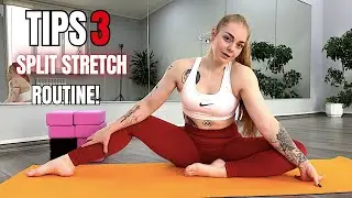 Middle Split Routine! Quick Flexibility Boost for Full Levels (4K)