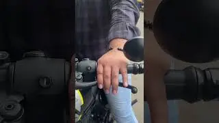 Best modification in kanpur #royalenfield #hunter #bar mirrar #led indicator bulb #led head light